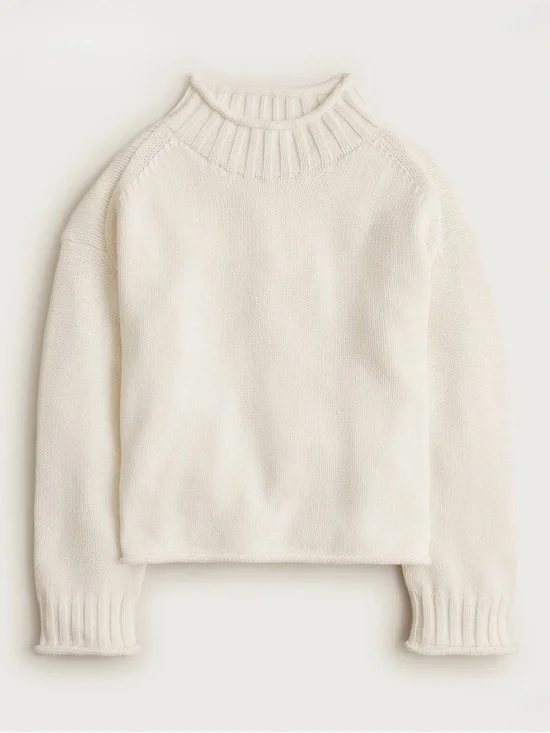 NWT! J. CREW Women's 2025
Rollneck sweater, Ivory, Size Extra Small XS - Picture 12 of 12